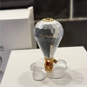 Swarovski Crystal Memories Balloon with Gold Accents